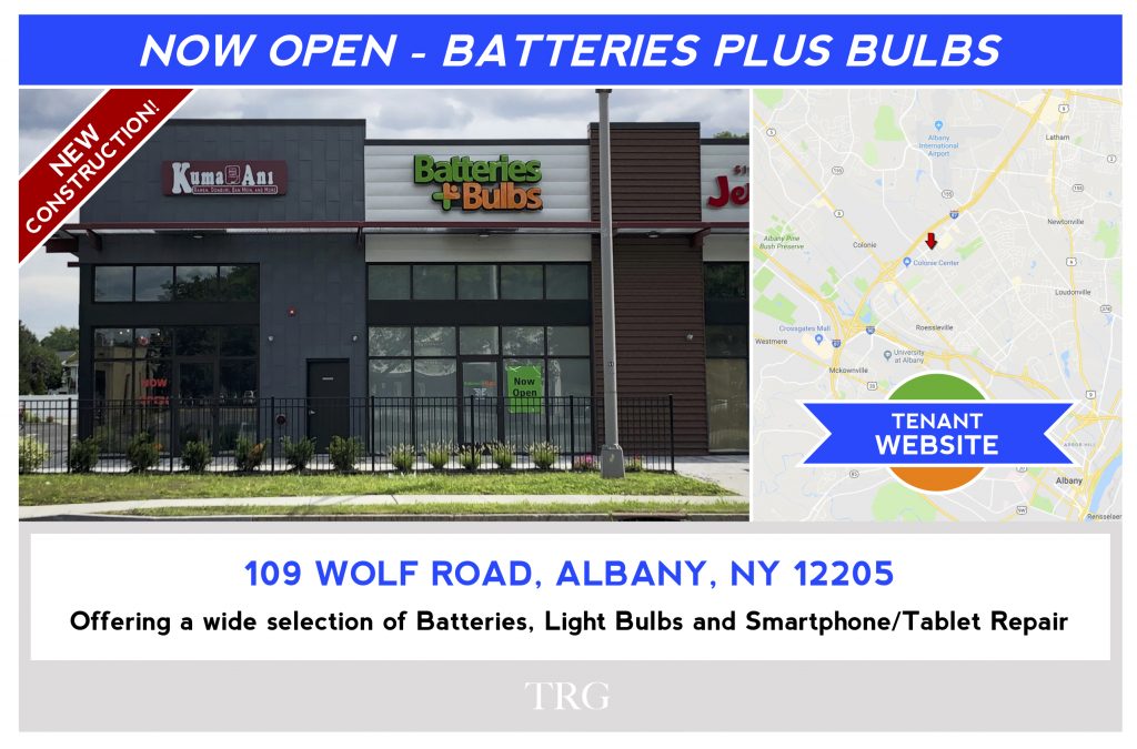 Grand Opening Batteries Plus Bulbs 109 Wolf Road, Albany NY TRG